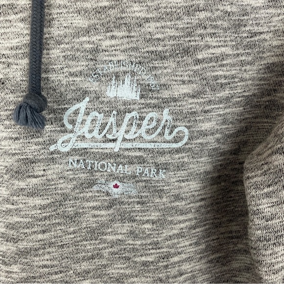 Fundy Hoodie Jasper National Park Hooded Sweatshirt Grey Zip Up Womens Size XL - Picture 5 of 8